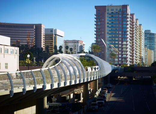 Long Beach Rainbow Bridge in California