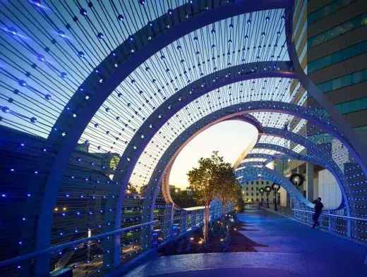 Long Beach Rainbow Bridge in California