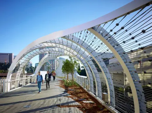 Long Beach Rainbow Bridge in California