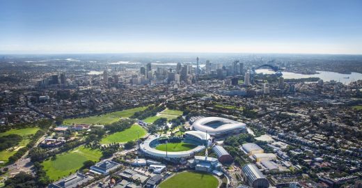 Sydney Football Stadium Moore Park building design