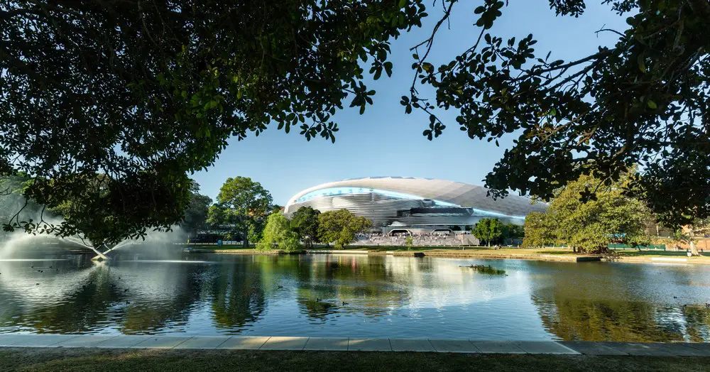 Sydney Football Stadium Moore Park building design