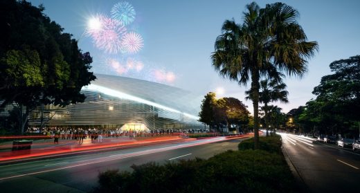 Sydney Football Stadium Moore Park building design