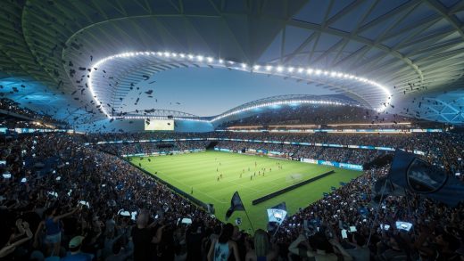 Sydney Football Stadium Moore Park building design