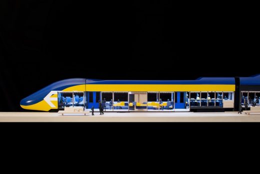 NS Vision interior design train of the future model