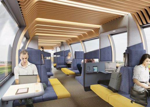 NS Vision interior train of the future