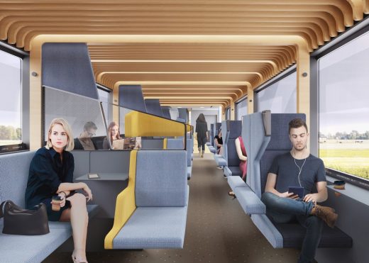 NS Vision interior train of the future