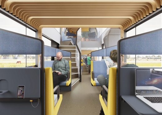 NS Vision interior train of the future