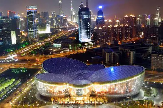 Shanghai Oriental Art Center by Paul Andreu Architects