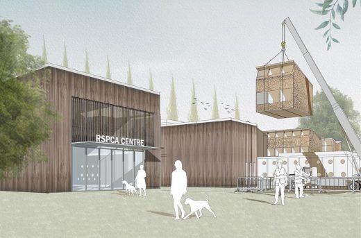 RSPCA Welfare Centre of the Future design by Gabbitas Gill Partnership with Fresh Design International