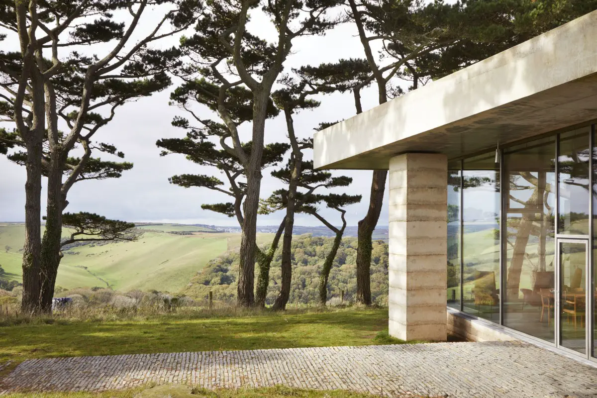 Secular Retreat Peter Zumthor home in Devon