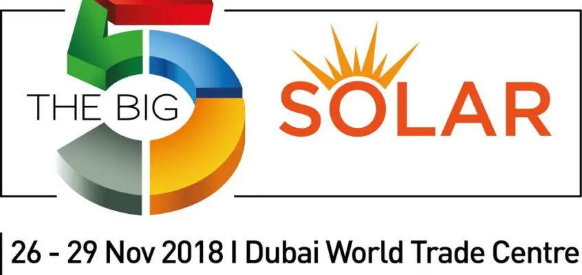 The Big 5 Solar 2018 Dubai