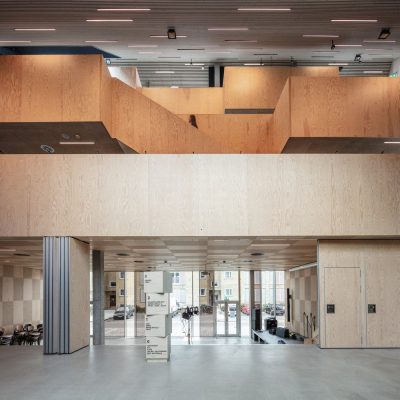 Tingbjerg Library and Culture House in Copenhagen building