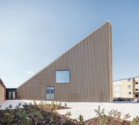 Tingbjerg Library and Culture House in Copenhagen building