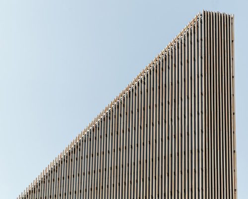 Tingbjerg Library and Culture House in Copenhagen building