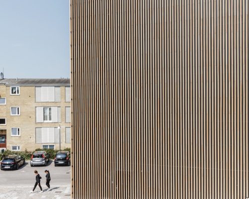 Tingbjerg Library and Culture House in Copenhagen building