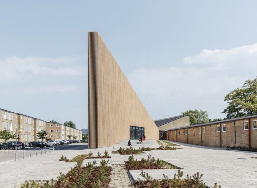 Tingbjerg Library and Culture House in Copenhagen building