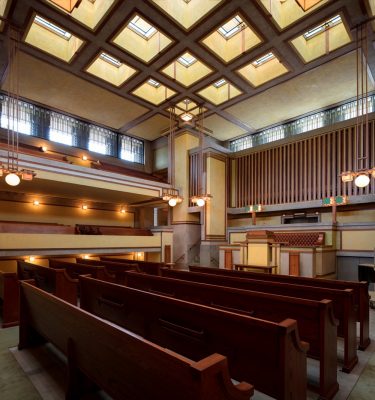 Unity Temple Oak Park, Illinois by Frank Lloyd Wright Architect