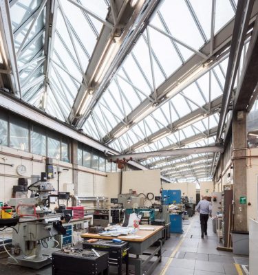 University of Leicester Engineering Building interior