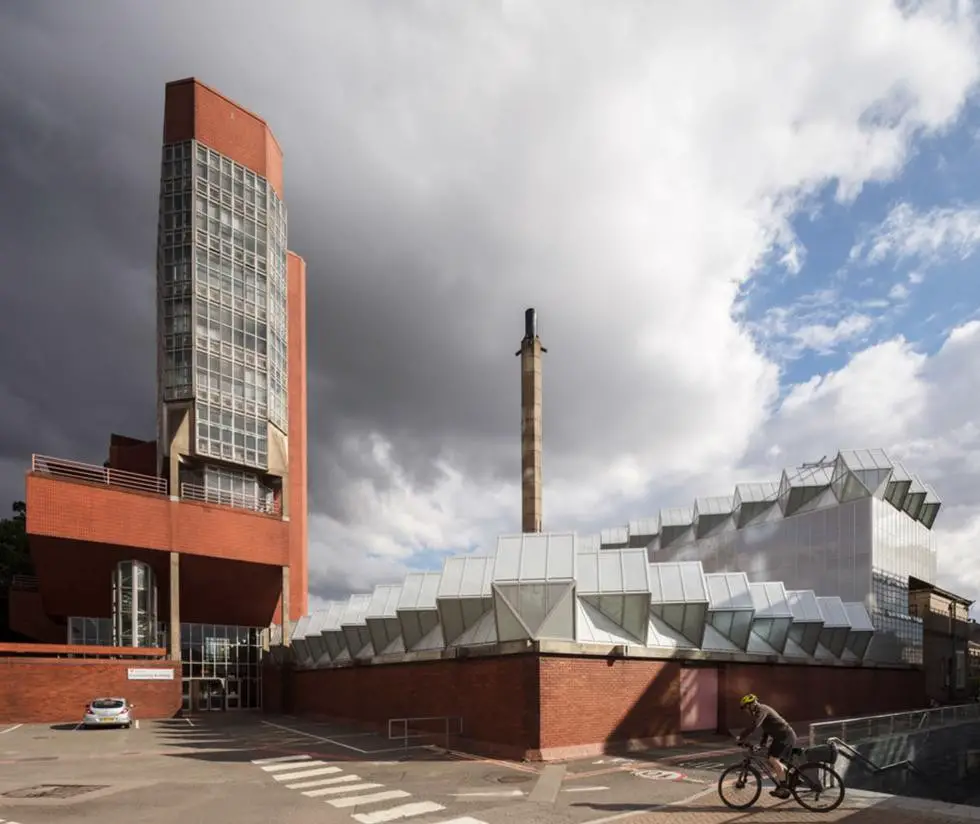 University of Leicester Engineering Building tower and workshops