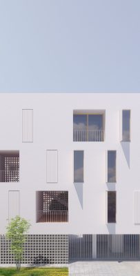 Social Housing in Ibiza building design