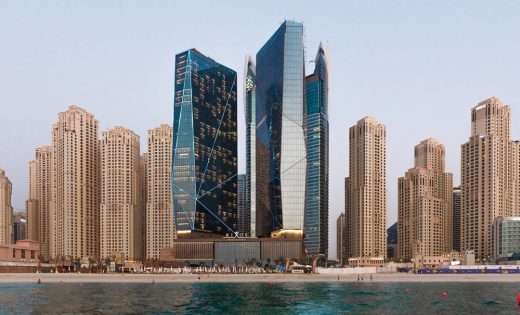 Al Fattan Crystal Towers Dubai building