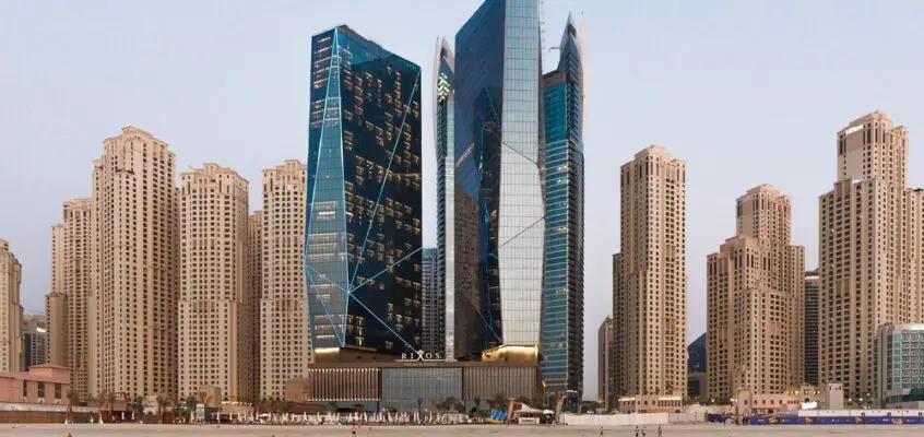 Al Fattan Crystal Towers Dubai Building