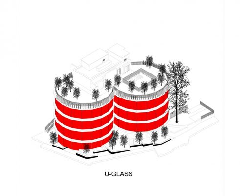 Eco-Tubes Azriel Faculty of Design’s Workshops Building