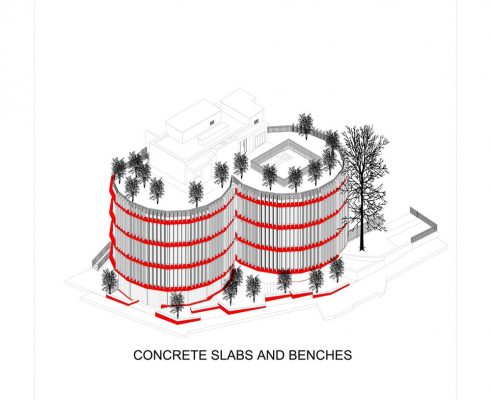 Eco-Tubes Azriel Faculty of Design’s Workshops Building