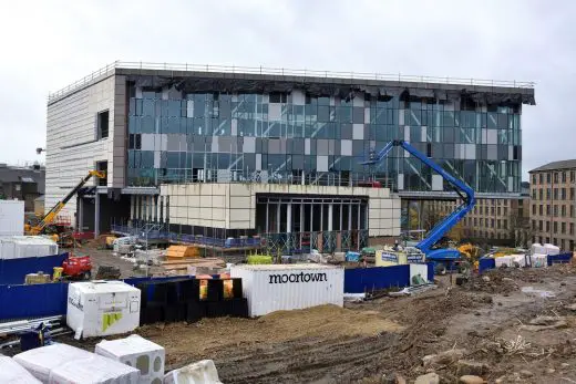 Barbara Hepworth Building, University of Huddersfield construction