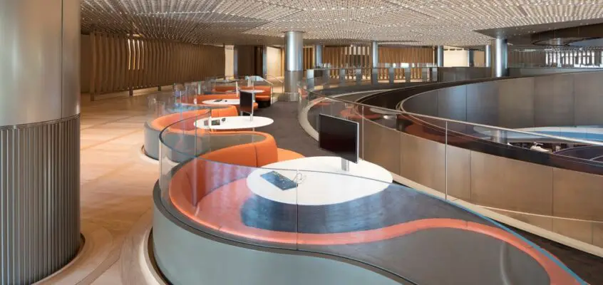 Corian takes its place in Bloomberg HQ London
