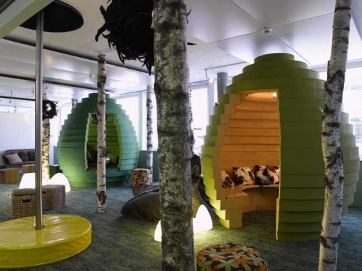 Google EMEA Engineering Hub in Zurich offices interior