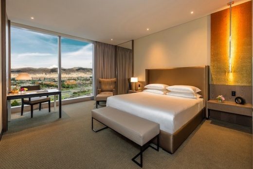 Grand Hyatt hotel Bogotá Colombia guestroom
