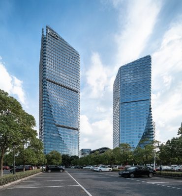 Mixed-Use Complex Towers Development China design by Aedas Architects