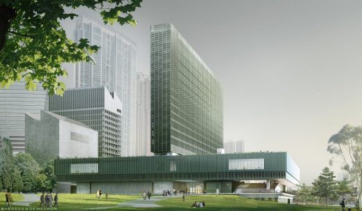 M+ building West Kowloon for WKCDA