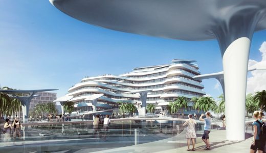 Maldives Airport Economic Zone Mixed-use Development design by CAA