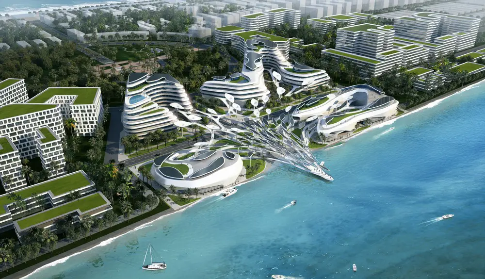 Maldives Airport Economic Zone Mixed-use Development design by CAA