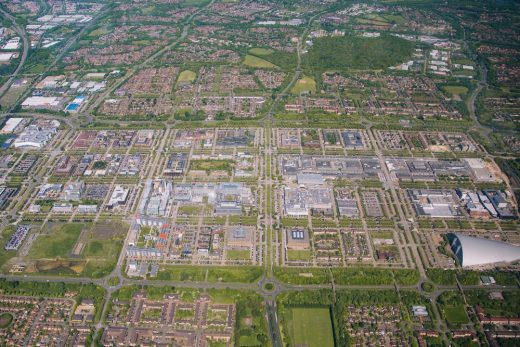 Milton Keynes aerial photo
