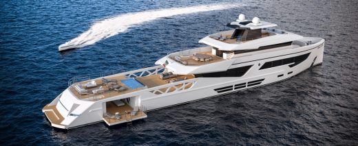 Rosetti Superyachts 52m supply vessel