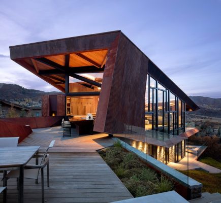 Owl Creek Residence in Snowmass design by Skylab