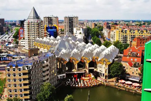 Rotterdam Cube Houses building