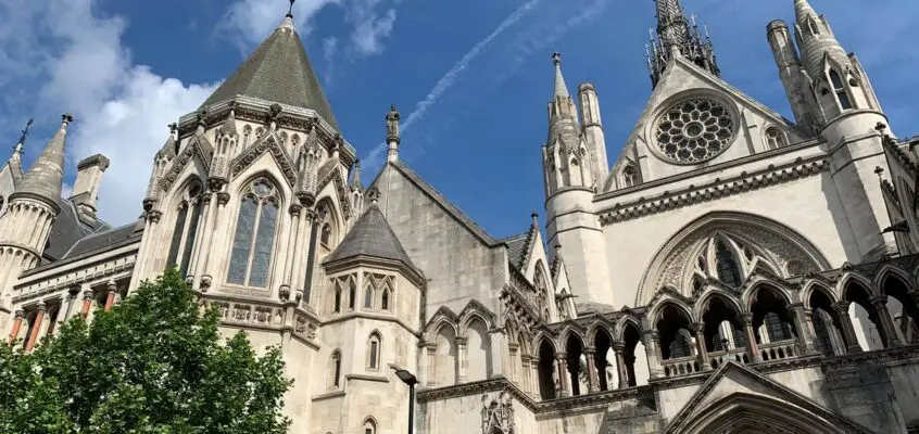 Royal Courts of Justice Strand Building, London