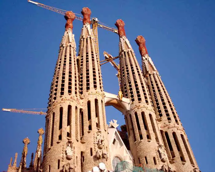 Sagrada Familia Barcelona by Antoni Gaudi