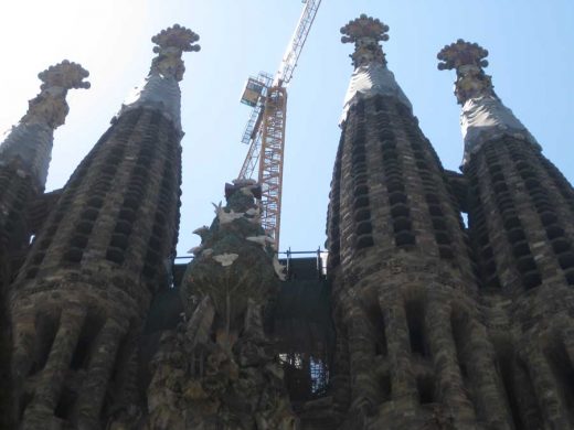 Sagrada Familia by architect Antoni Gaudi