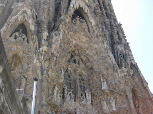 Sagrada Familia by architect Antoni Gaudi