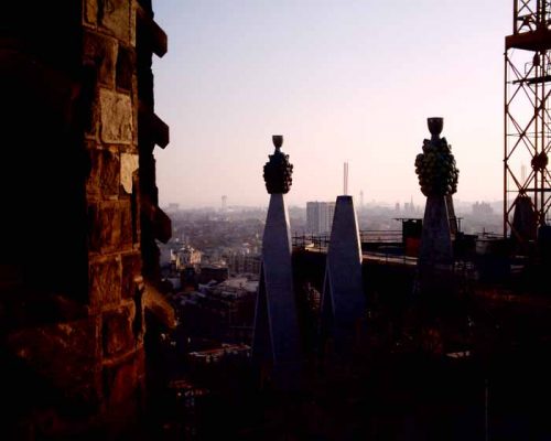 Sagrada Familia by architect Antoni Gaudi