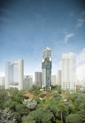 Scotts Tower Singapore by UNStudio