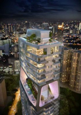 Scotts Tower Singapore by UNStudio