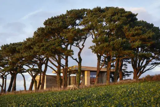 Secular Retreat house by Swiss architect Peter Zumthor in South Devon, UK