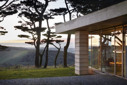 Secular Retreat house by Peter Zumthor in South Devon England