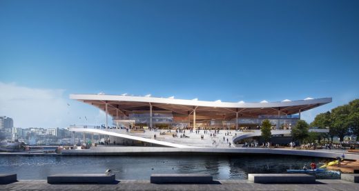 Sydney Fish Market design by 3XN Architects